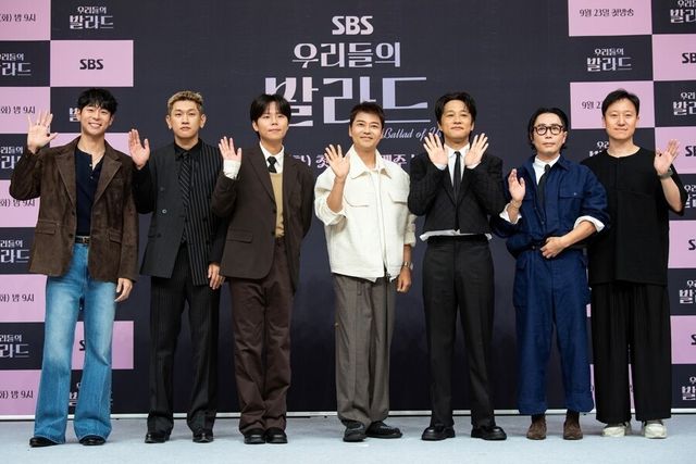 SBS '우리들의 발라드' 출연진 대니구, 크러쉬, 정승환, 전현무, 차태현, 정재형