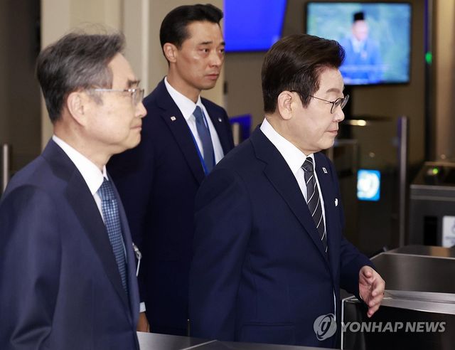 이재명 대통령, 유엔 도착