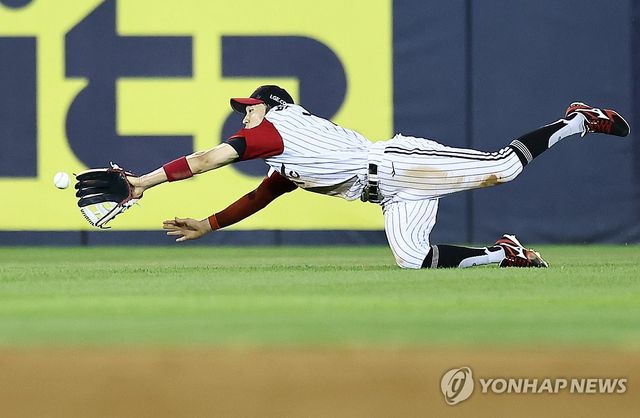 박해민 ‘호수비’