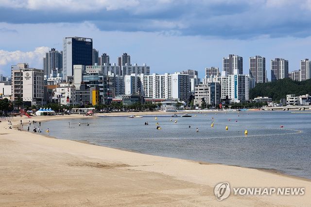 포항 영일대해수욕장