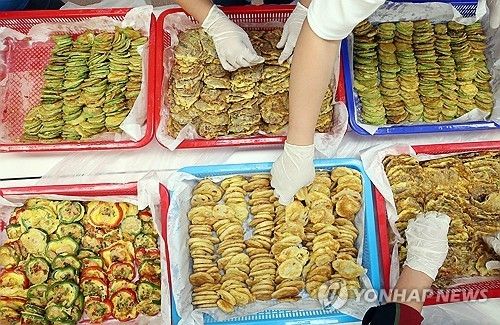 추석 음식. [연합뉴스 자료사진]