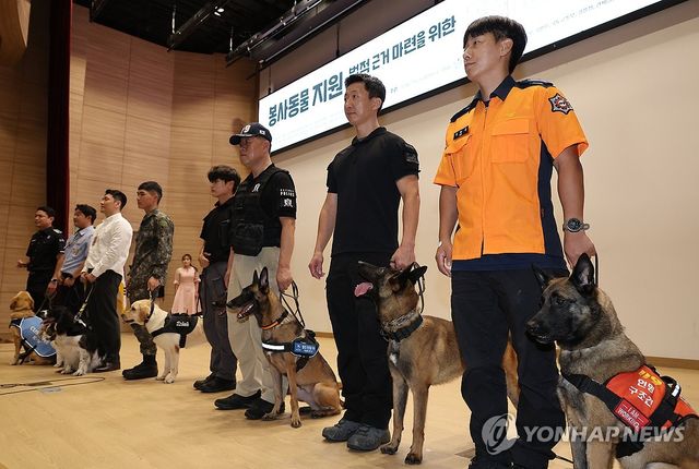 국가 영웅견들이 한자리에