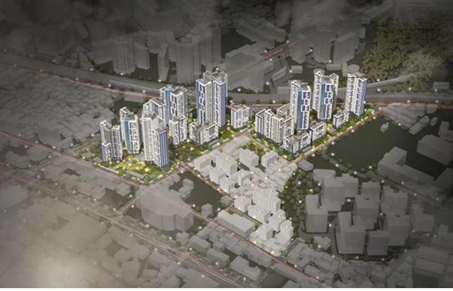 중랑구 망우본동 354-2 일대 모아타운 조감도