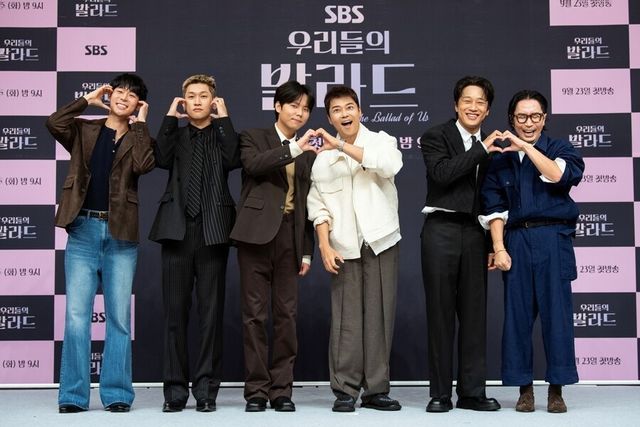 SBS '우리들의 발라드' 출연진 대니구, 크러쉬, 정승환, 전현무, 차태현, 정재형
