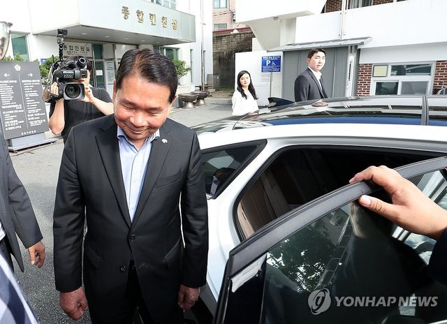 당선무효형 선고받은 신경호 강원교육감