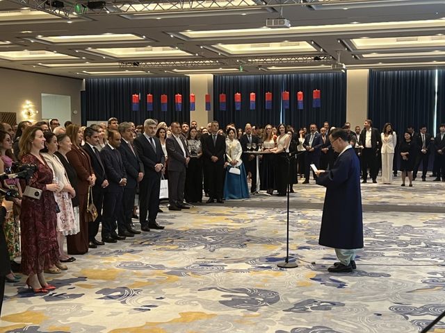 주불가리아 대사관 국경일 행사