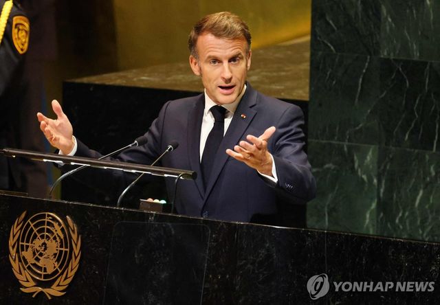 마크롱 프랑스 대통령