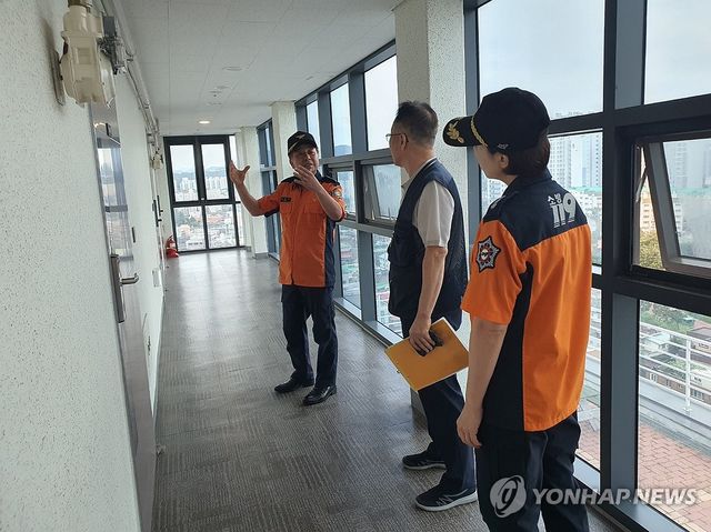 추석 앞두고 숙박시설 안전 점검