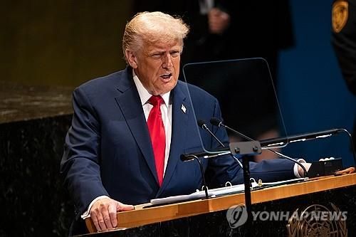 도널드 트럼프 미국 대통령 