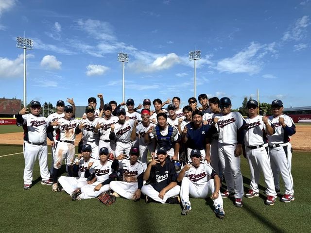 아시아야구선수권에 출전한 야구 대표팀