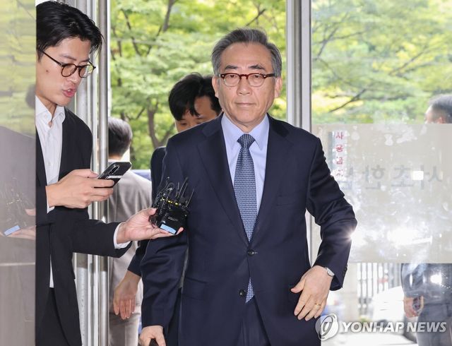 특검 출석하는 조태열 전 외교부 장관