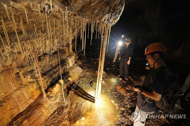 '세계 최고 지하 비경' 제주 용천동굴