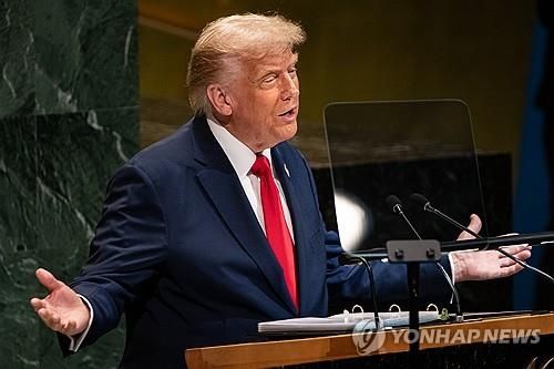 도널드 트럼프 미국 대통령 