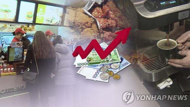 먹거리 가격 줄인상 (CG)