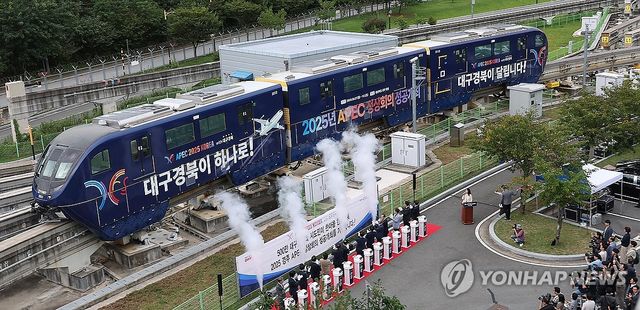 APEC 정상회의 성공개최 기원 '대구·경북 APEC 열차' 출발