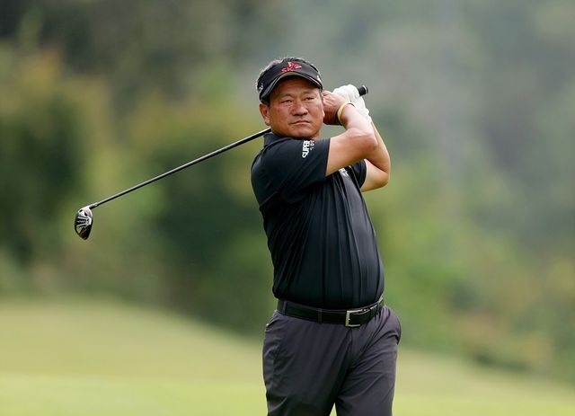 최경주의 스윙.