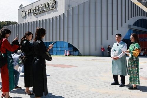 정영철 영동군수 인터뷰하는 UBS방송