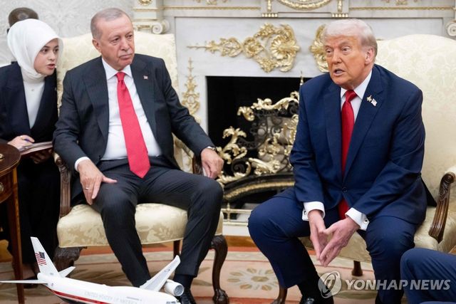 트럼프 대통령과 에르도안 대통령
