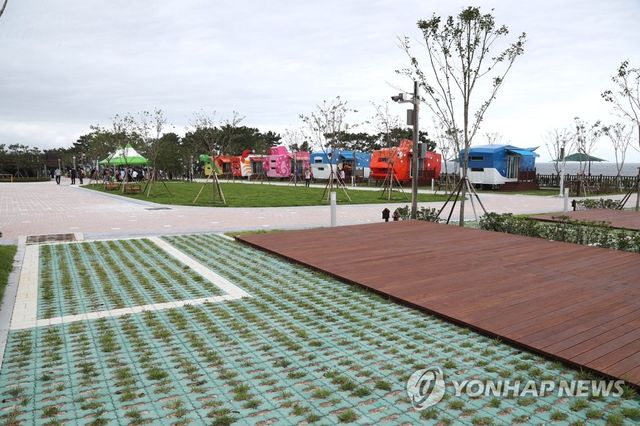 울산 강동오토캠핑장 전경