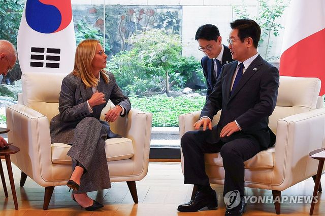 이재명 대통령, 한-이탈리아 정상회담