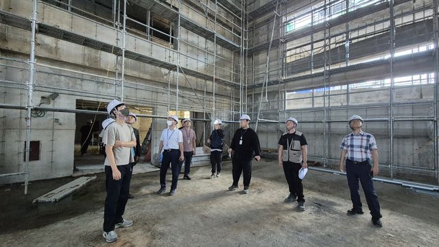 부산교육청, 내년 개교 학교 공사 현장 특별점검