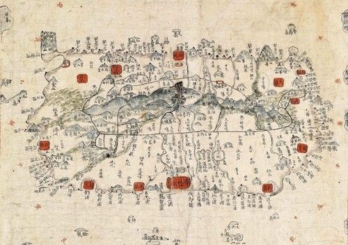 탐라순력도 '한라장촉' 일부분