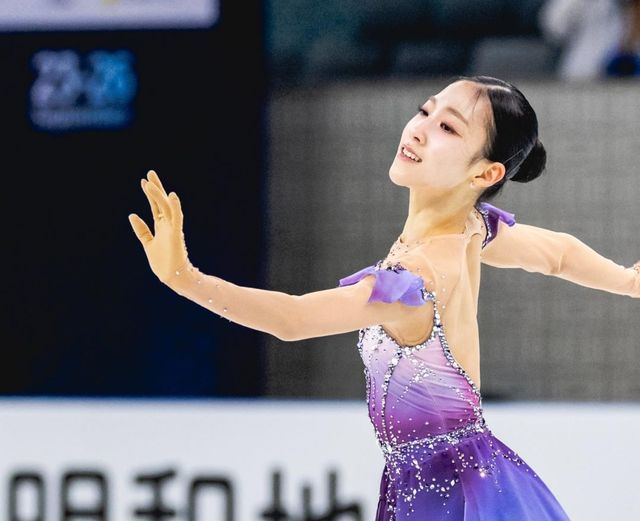 금메달 연기 펼치는 김유성