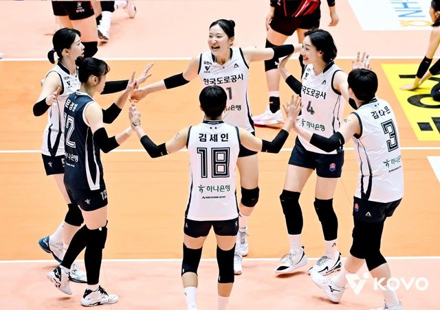 한국도로공사 선수단