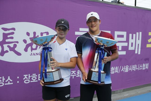 이서아(왼쪽)와 고민호.