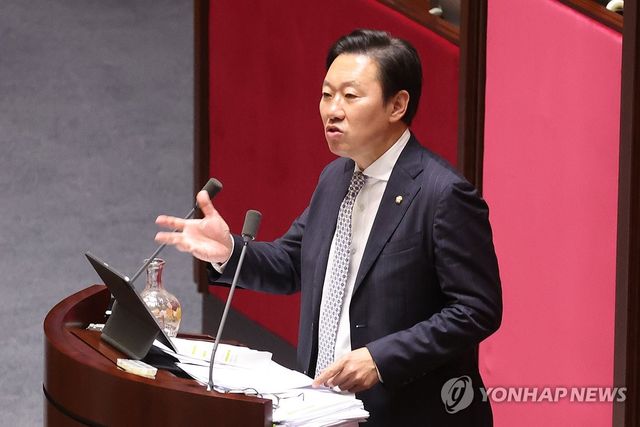 '필리버스터 최장기록 재경신' 국민의힘 박수민 의원