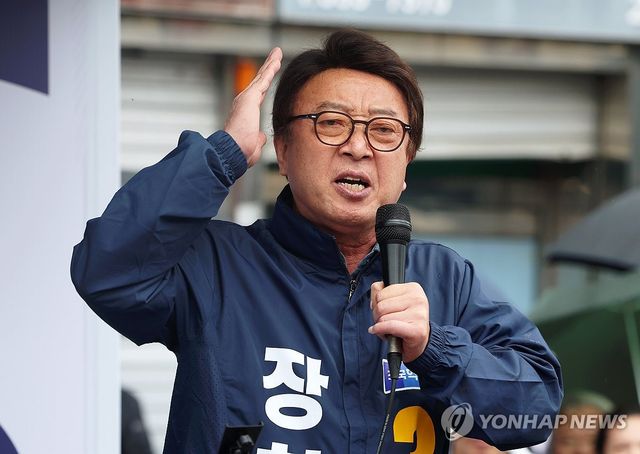 전남 영광군수 재선거에 출마한 조국혁신당 장현 후보