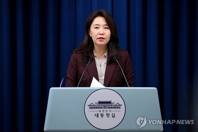 강유정 대통령실 대변인