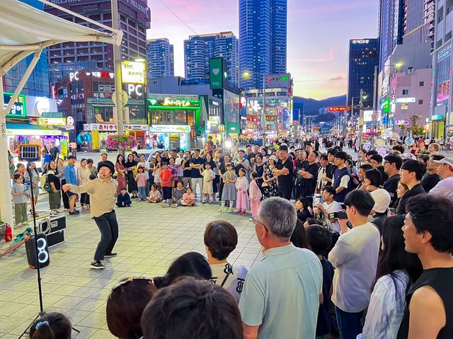 해운대 매직버스킹