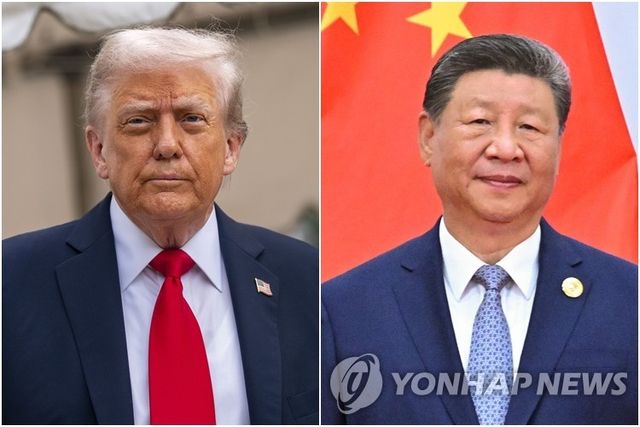 트럼프 미국 대통령(왼쪽)과 시진핑 중국 국가주석