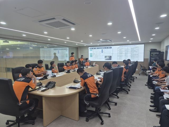 경기소방본부 긴급대책회의