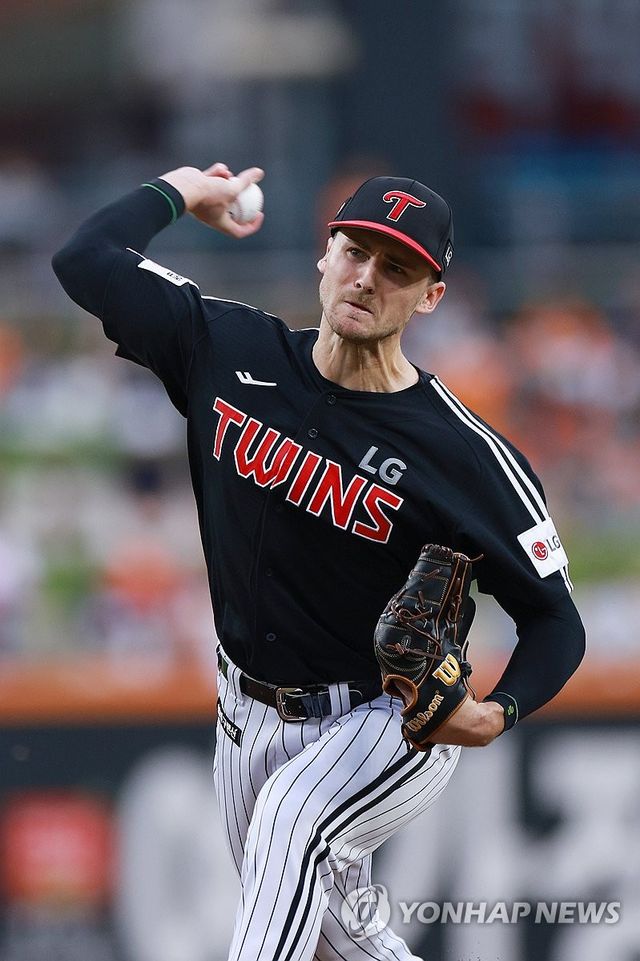 LG 선발투수 톨허스트