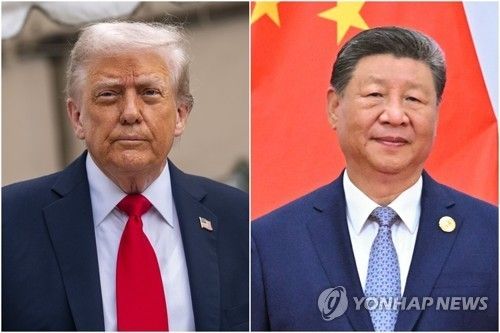 트럼프 미국 대통령(왼쪽)과 시진핑 중국 국가주석