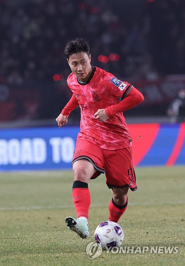 축구대표 미드필더 백승호.