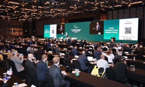 국제패럴림픽위원회(IPC) 서울 총회 모습