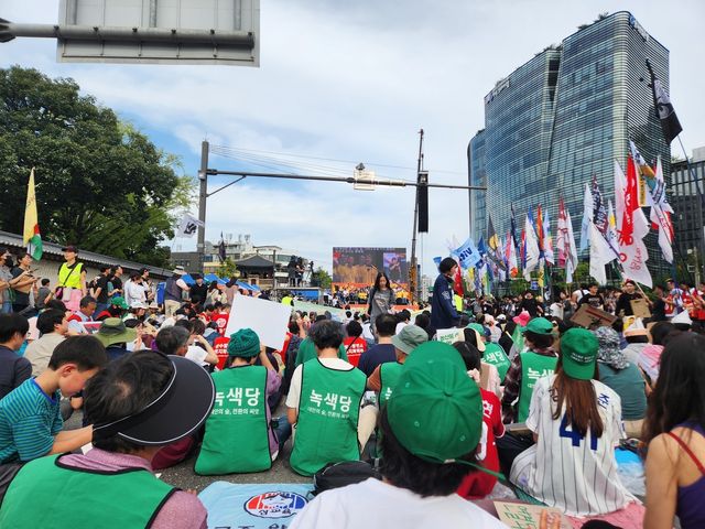 9·27 기후정의행진 집회