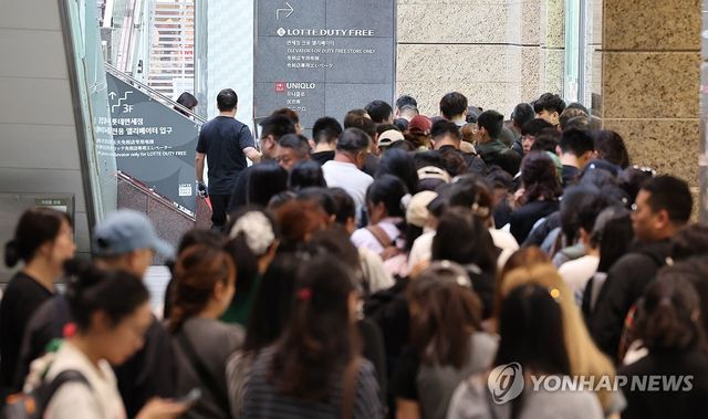 롯데면세점, 보따리상 거래 재개