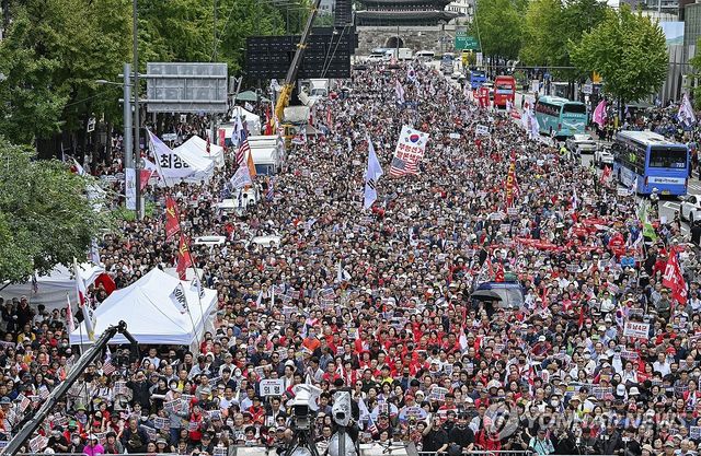 국민의힘, 사법파괴 입법독재 국민 규탄대회