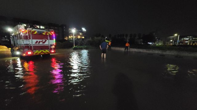 침수 지역 배수 나선 제주도 소방안전본부