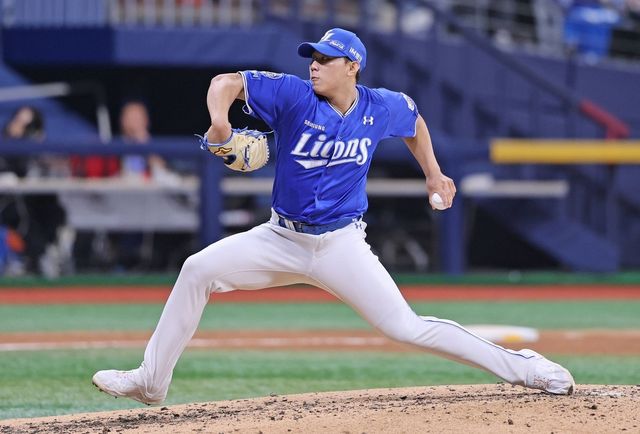 불펜에서 무실점 투구를 펼친 삼성 배찬승