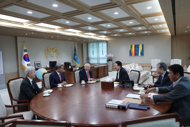 2023년 8월 김장환 목사와 윤석열 전 대통령 접견