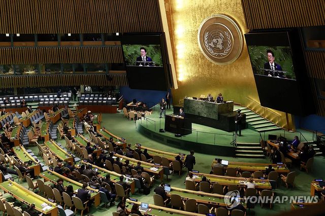 이재명 대통령, 유엔 총회 기조연설