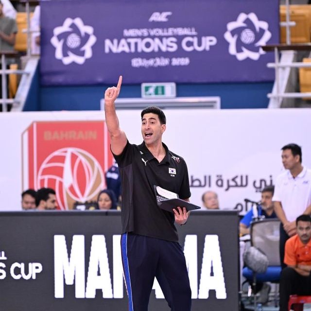 남자배구 대표팀의 라미레스 감독