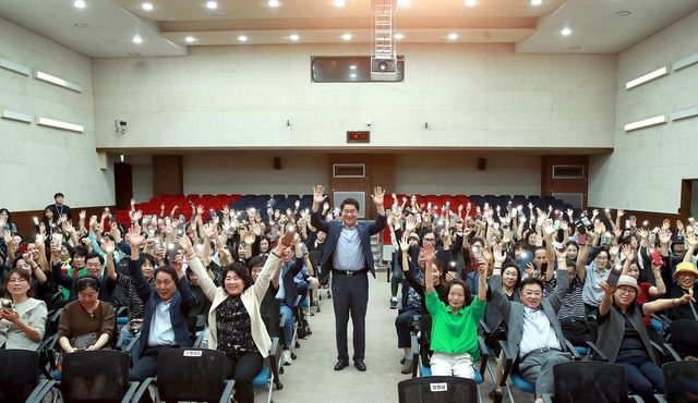 관악청 소통데이 모습