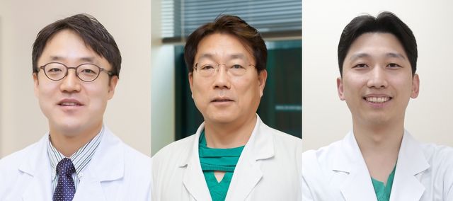 [서울아산병원 심장내과 박덕우(왼쪽부터)·박승정·강도윤 교수