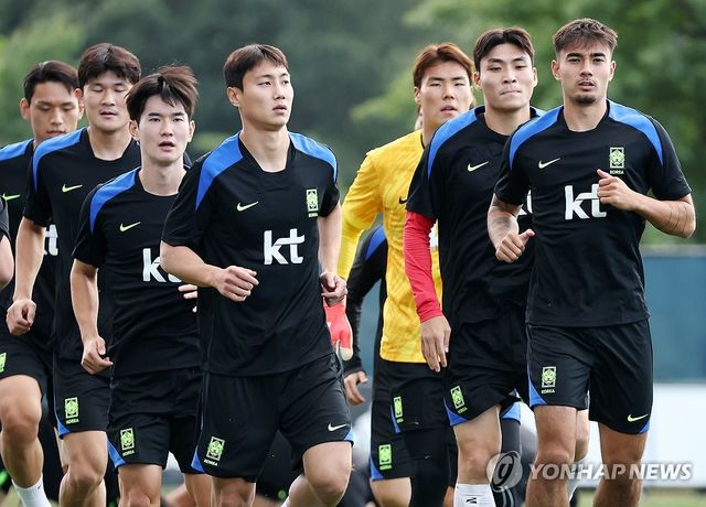 미국전 준비하는 대한민국